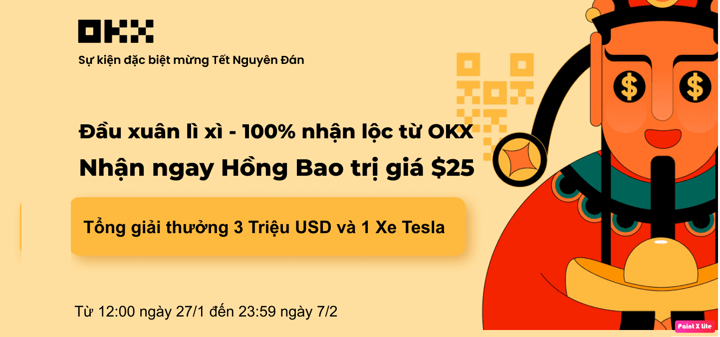 OKX nâng mức thưởng mới cho Chương trình Giới Thiệu – Nay lên đến 200 USDT
