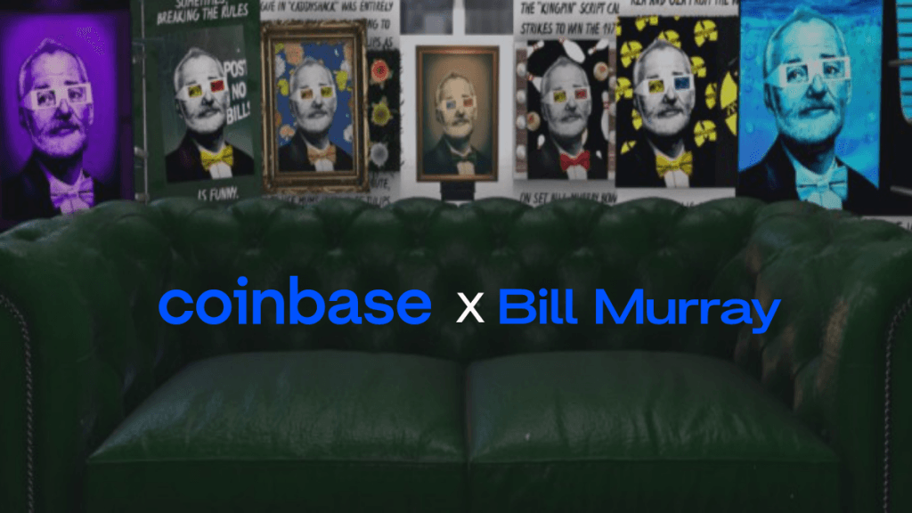 Yếu thế hơn so với đối thủ, Bill Murray liệu sẽ là cửa sáng cho Coinbase NFT?