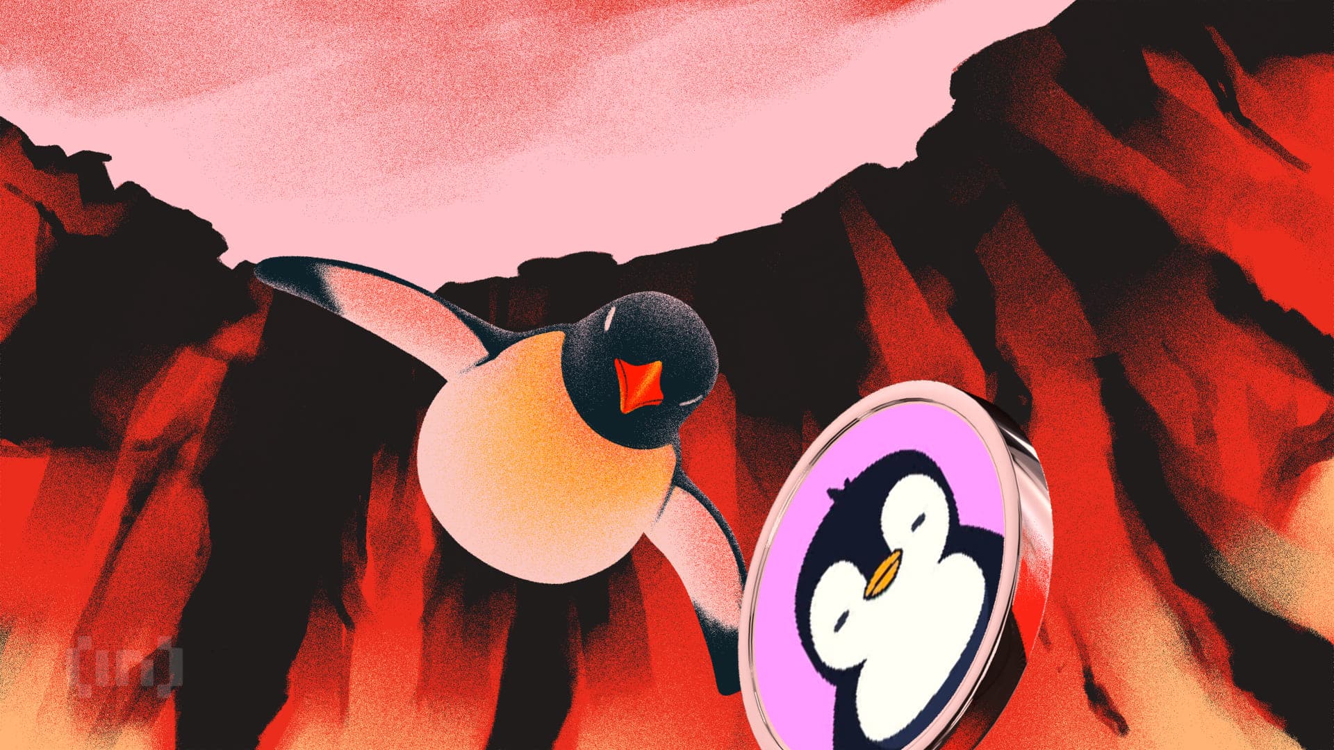 Giá PENGU có nguy cơ giảm 50% khi áp lực bán gia tăng