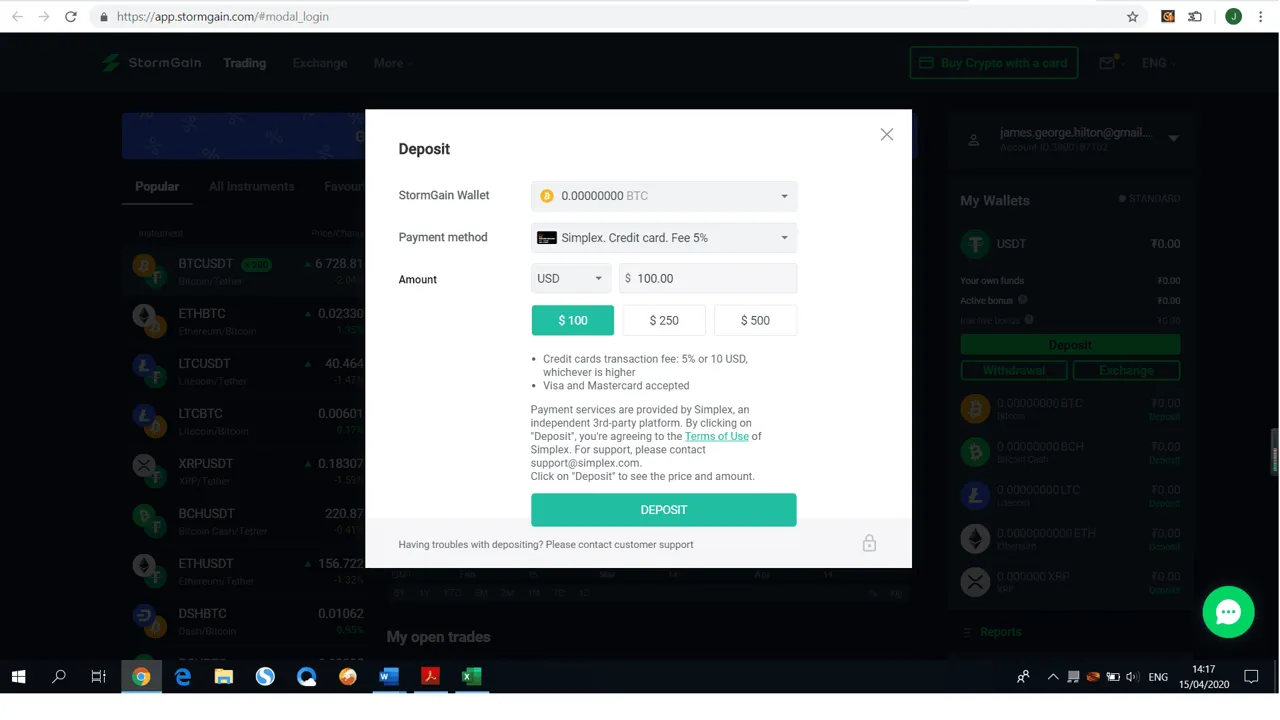 Mua Bitcoin nhanh chóng với StormGain như thế nào?