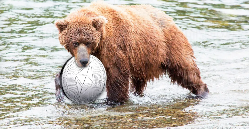 Ethereum (ETH) xuất hiện mô hình nến Bearish Engulfing trong khung tuần
