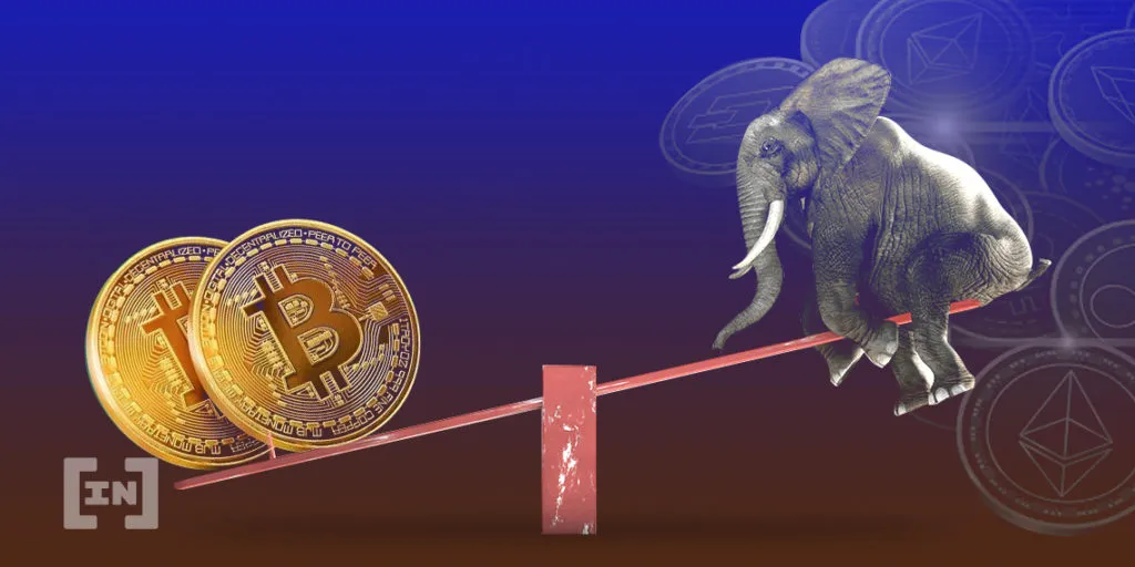 Chỉ số thống trị của Bitcoin (BTCD) giảm xuống mức thấp nhất kể từ năm 2018