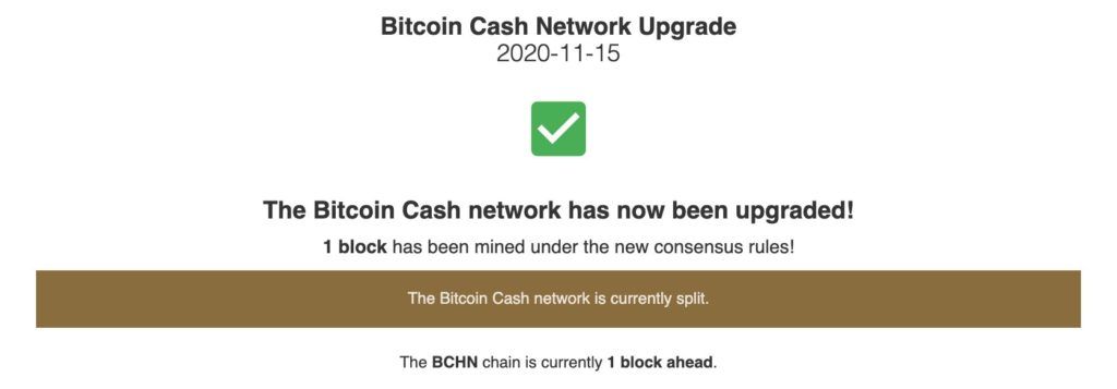 Hard fork của Bitcoin Cash diễn ra thành công, phân tách thành 2 chuỗi mới
