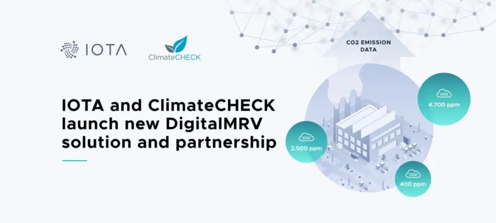 IOTA hợp tác với công ty về khí hậu để thử nghiệm các giải pháp bền vững