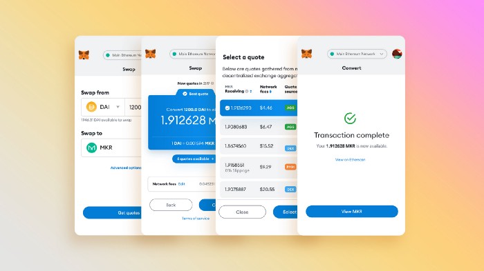 Metamask Swap của Metamask.