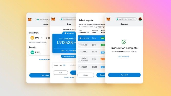 Metamask Swap của Metamask.