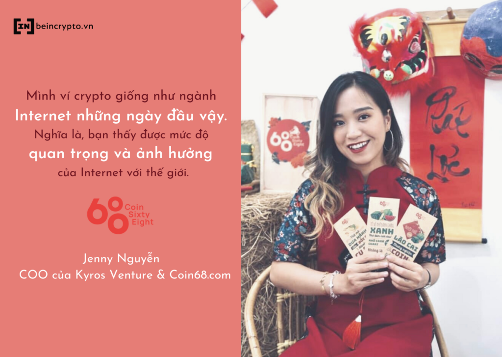 jenny nguyen nhân tố nữ tuổi trẻ tài cao trong làng Crypto Việt Nam