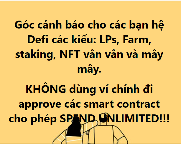 Cộng đồng đầu tư DeFi ở Việt Nam cũng có một số người cảnh báo.