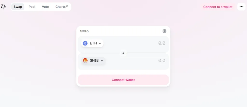 Mua SHIB trên Uniswap
