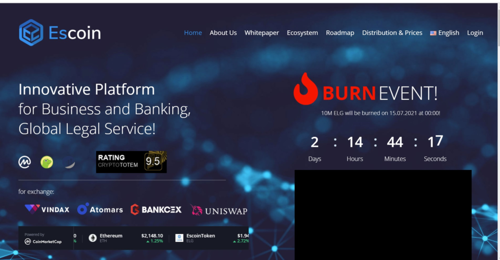 sự kiện quan trọng trong tuần ELG Burn