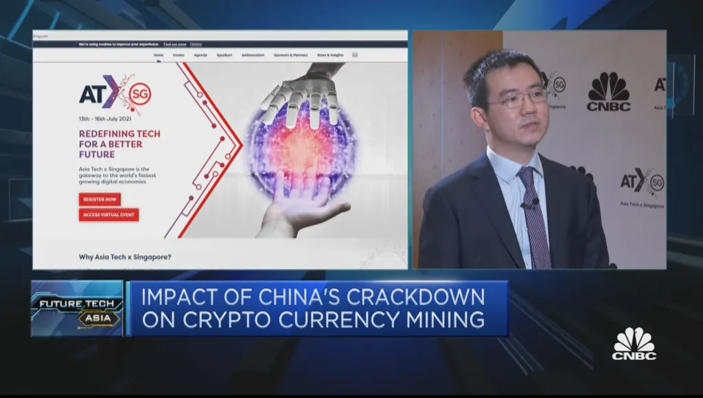 Bài phỏng vấn Wu Jihan từ cnbc