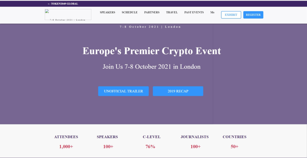 Sự kiện TOKEN2049 London