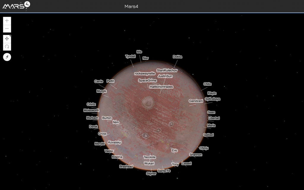 Cảnh quan Metaverse Mars4