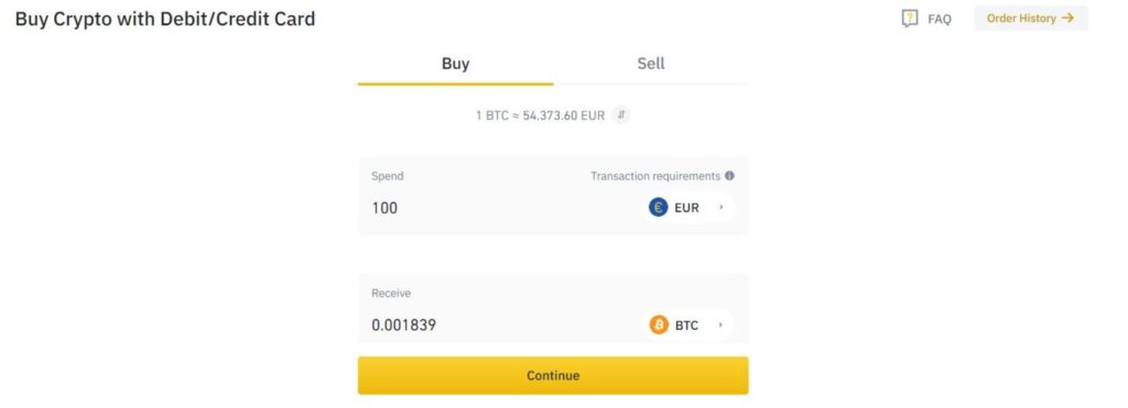 Mua Loopring coin bằng BTC