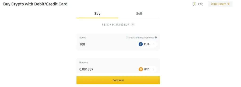 Mua Loopring coin bằng BTC