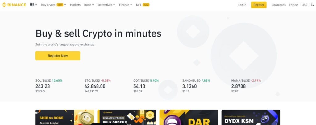 Mua LRC coin trên Binance