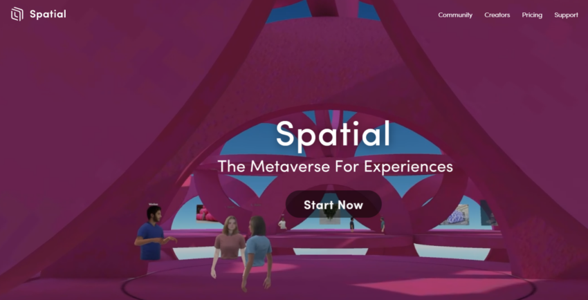 Spatial NFT visualizer