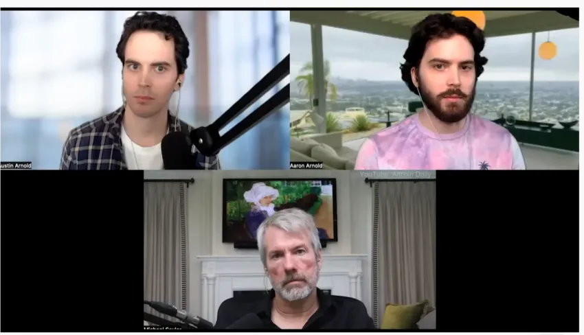 Buổi thảo luận với tiêu đề "Michael Saylor COMES CLEAN about Ethereum". Nguồn: Altcoin Daily