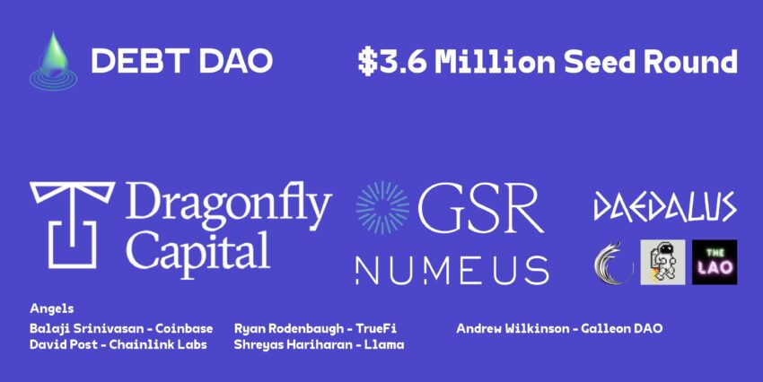Debt DAO kêu gọi được 3.6 triệu USD từ Dragonfly Capital