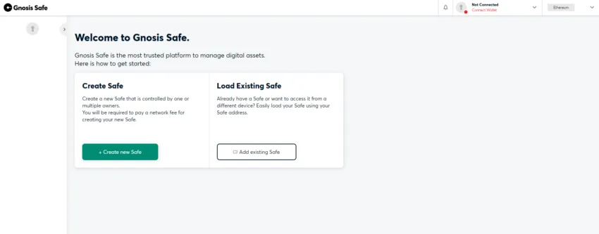 Hướng dẫn tạo ví Safe