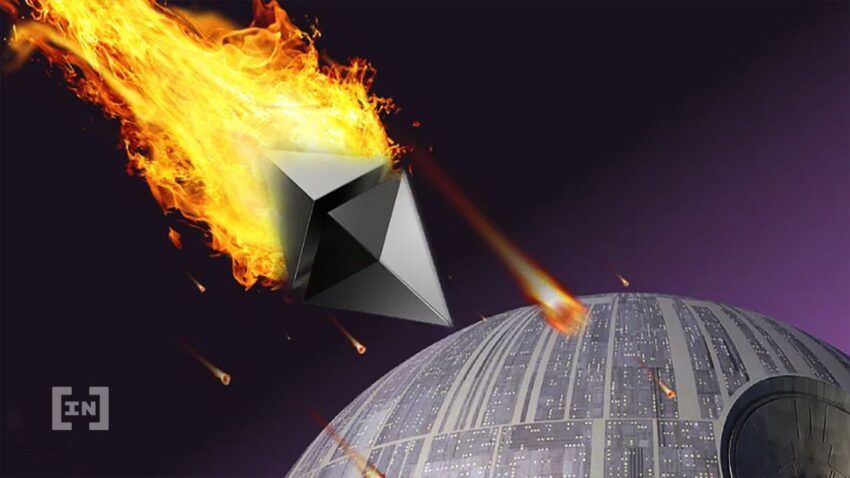 Giá Ethereum (ETH) giảm mạnh, bất chấp The Merge sắp diễn ra