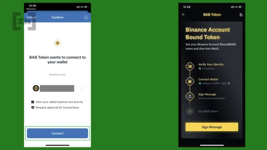 Hướng dẫn mint BAB token
