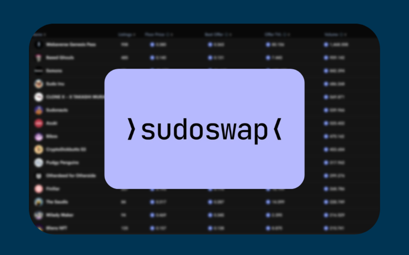 SudoSwap là gì? NFT marketplace với mô hình AMM