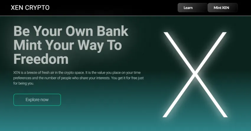 XEN Crypto - Một dự án về tạo ra một loại tiền điện tử ngang hàng