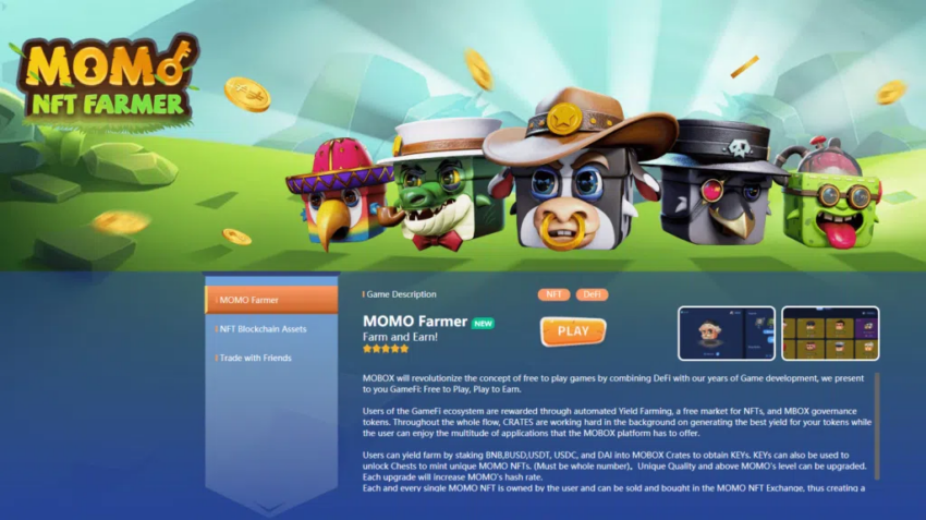 MOMO NFT Farmer