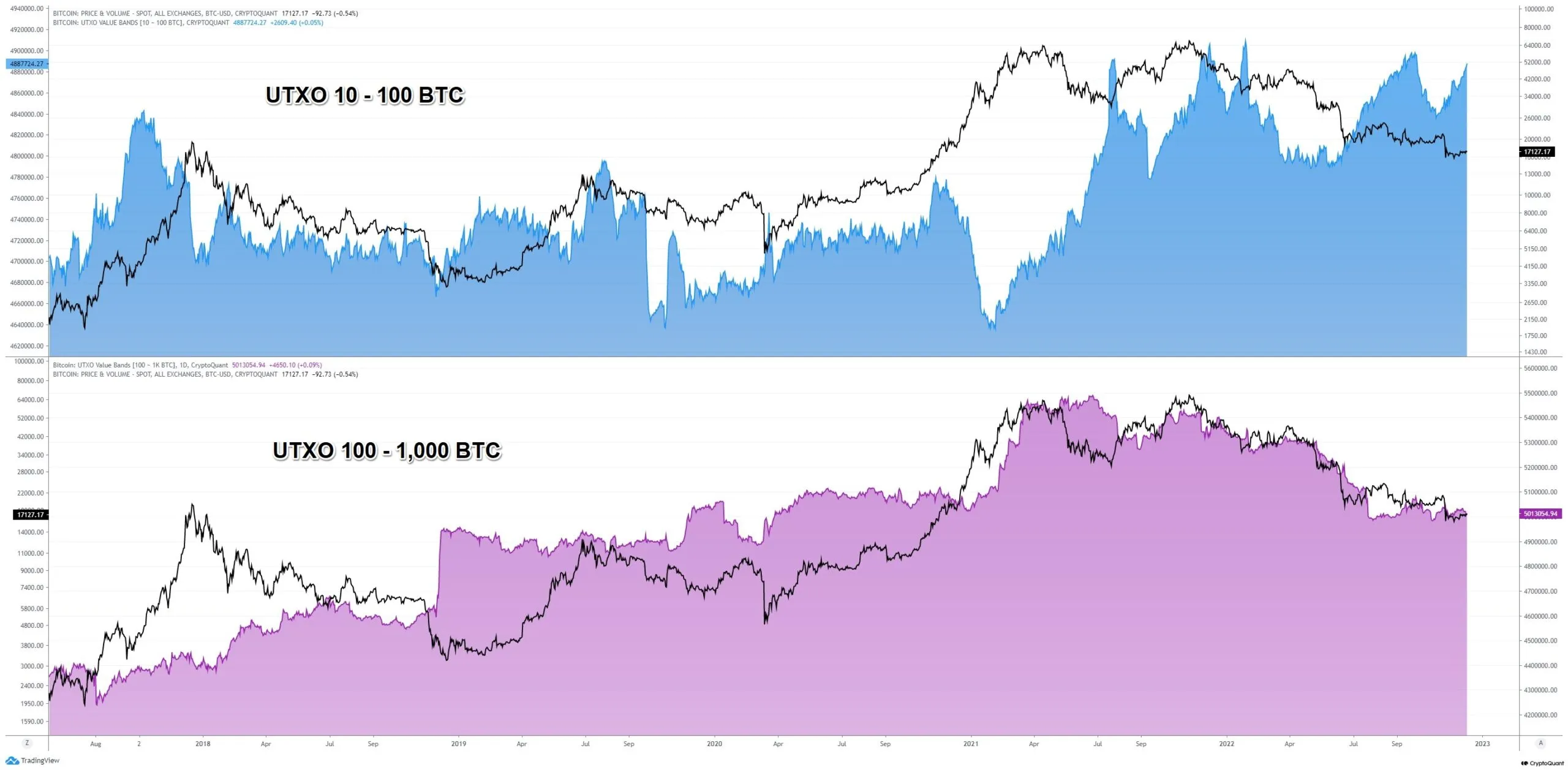 Bitcoin Unspent Transaction Output. Nguồn: @binhdangg1/CryptoQuant.