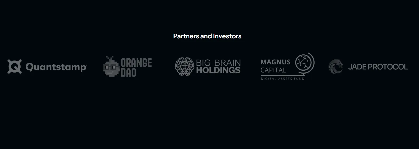 Partner và investor của dự án
