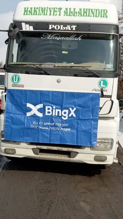 BingX quyên góp 1 triệu Lira để cứu trợ động đất tại Thổ Nhĩ Kỳ