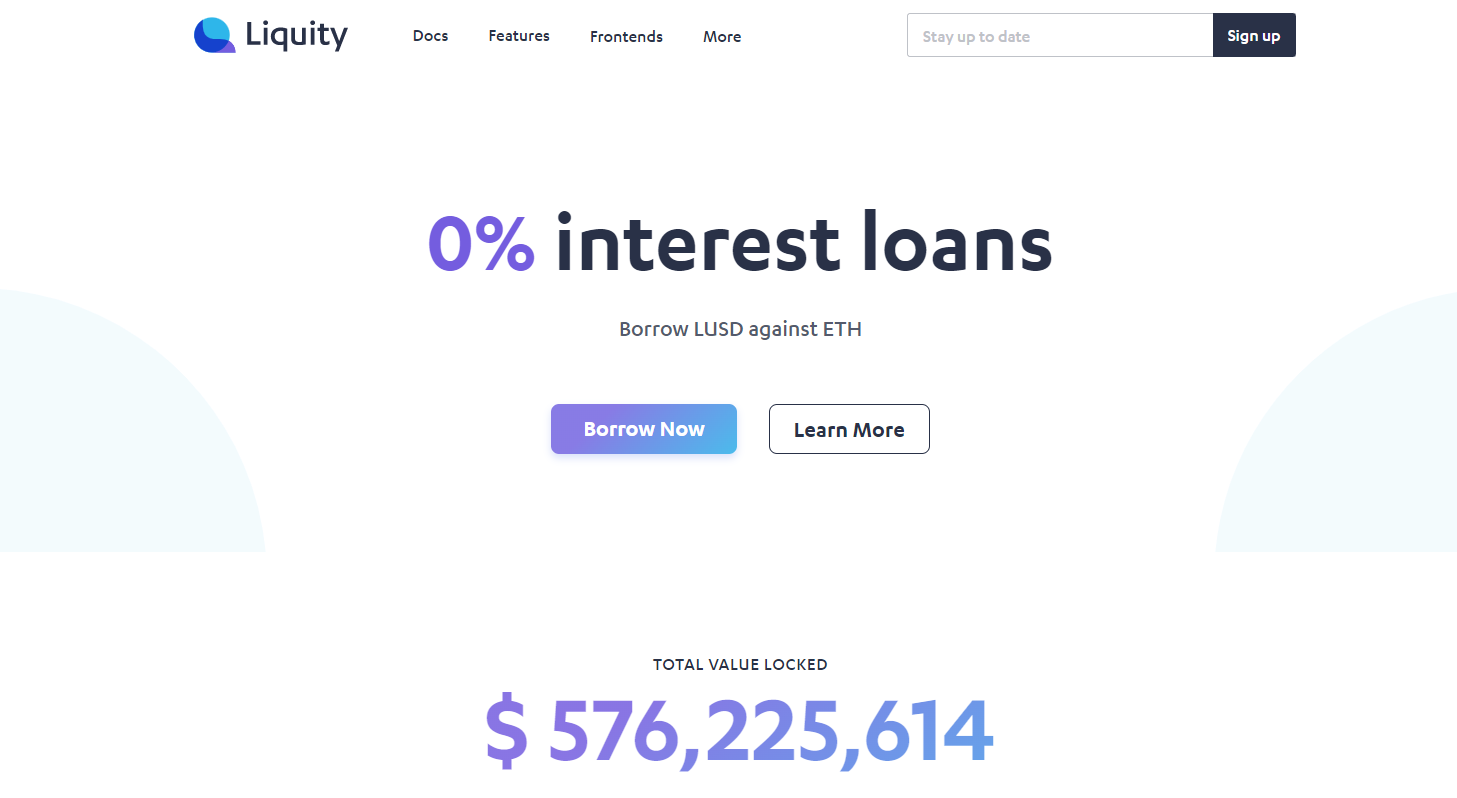 Giao thức Crypto Lending Liquity