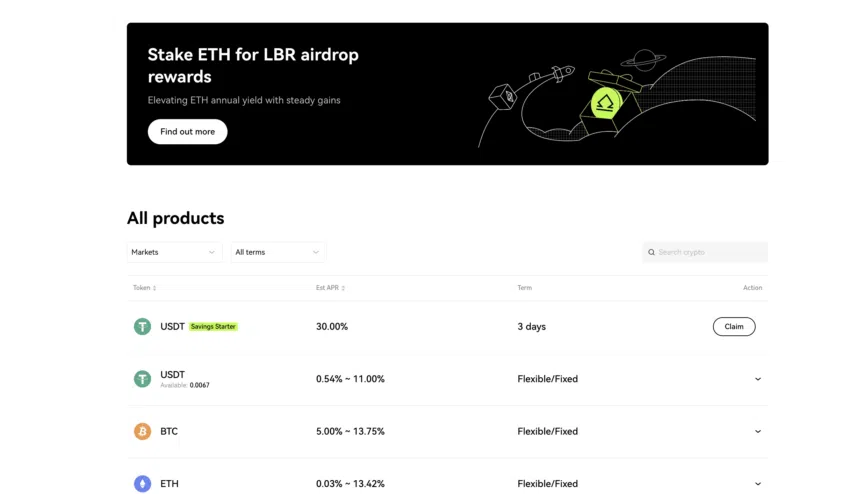 OKX Earn