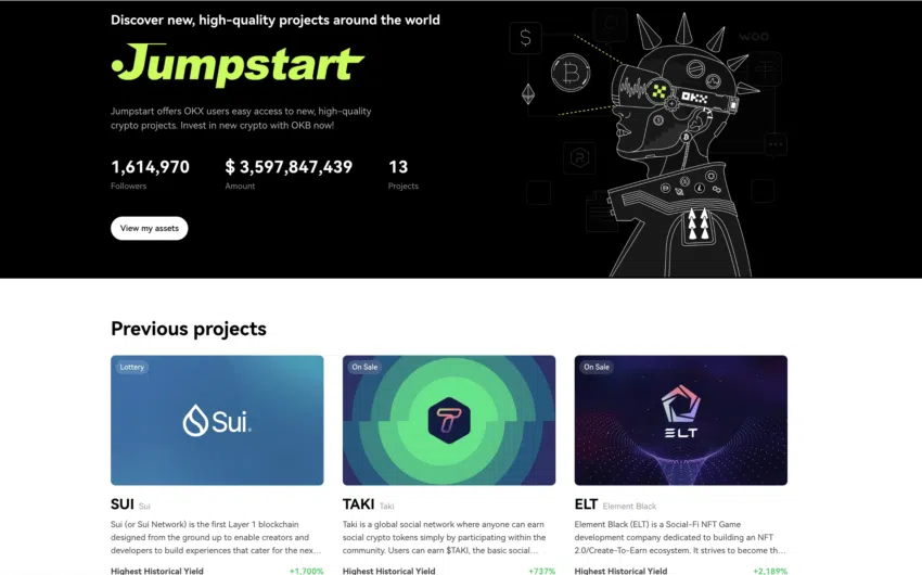 OKX Jumpstart