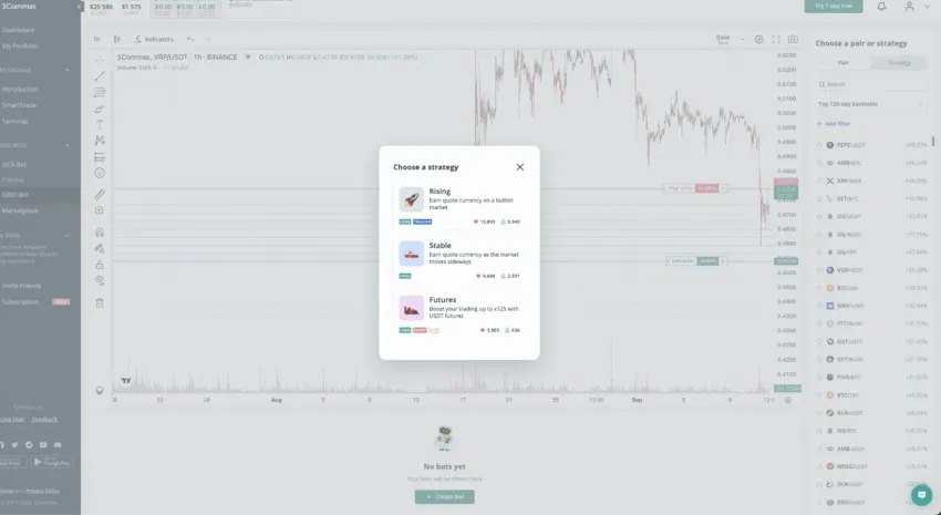 Grid Bot setup