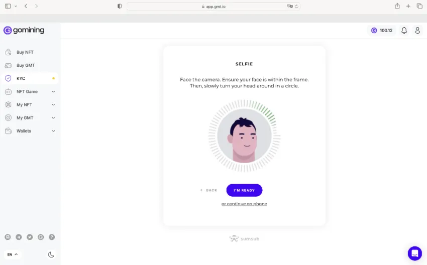 Hướng dẫn tạo tài khoản GoMining