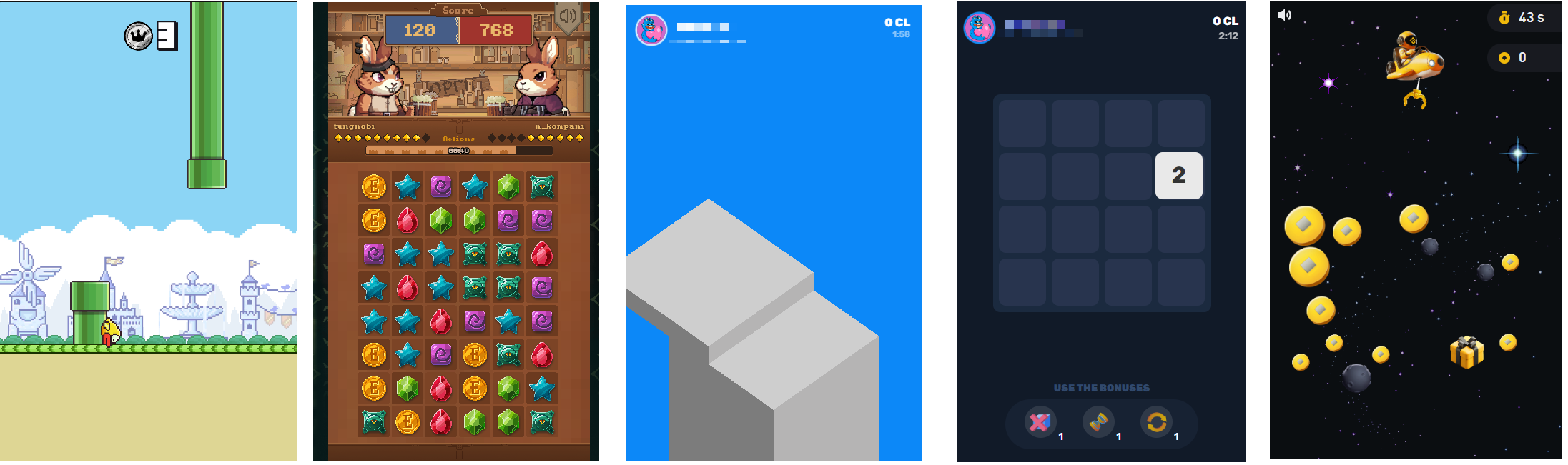 Các casual game xuất hiện trên Telegram ngày càng nhiều.