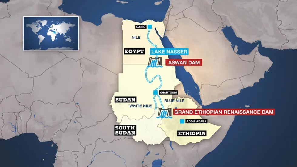 Khoản đầu tư khổng lồ vào GERD của Ethiopia, được minh họa