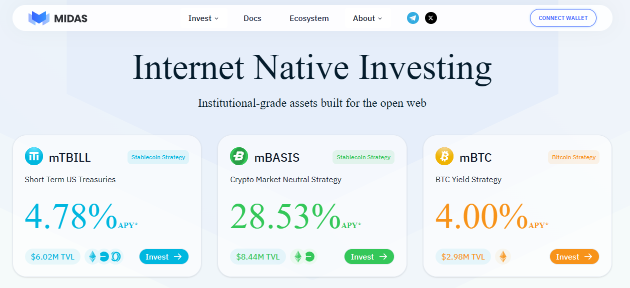 Giới thiệu về dự án Midas. Nguồn: midas.app