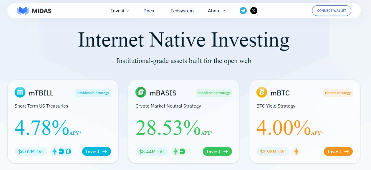 Giới thiệu về dự án Midas. Nguồn: midas.app