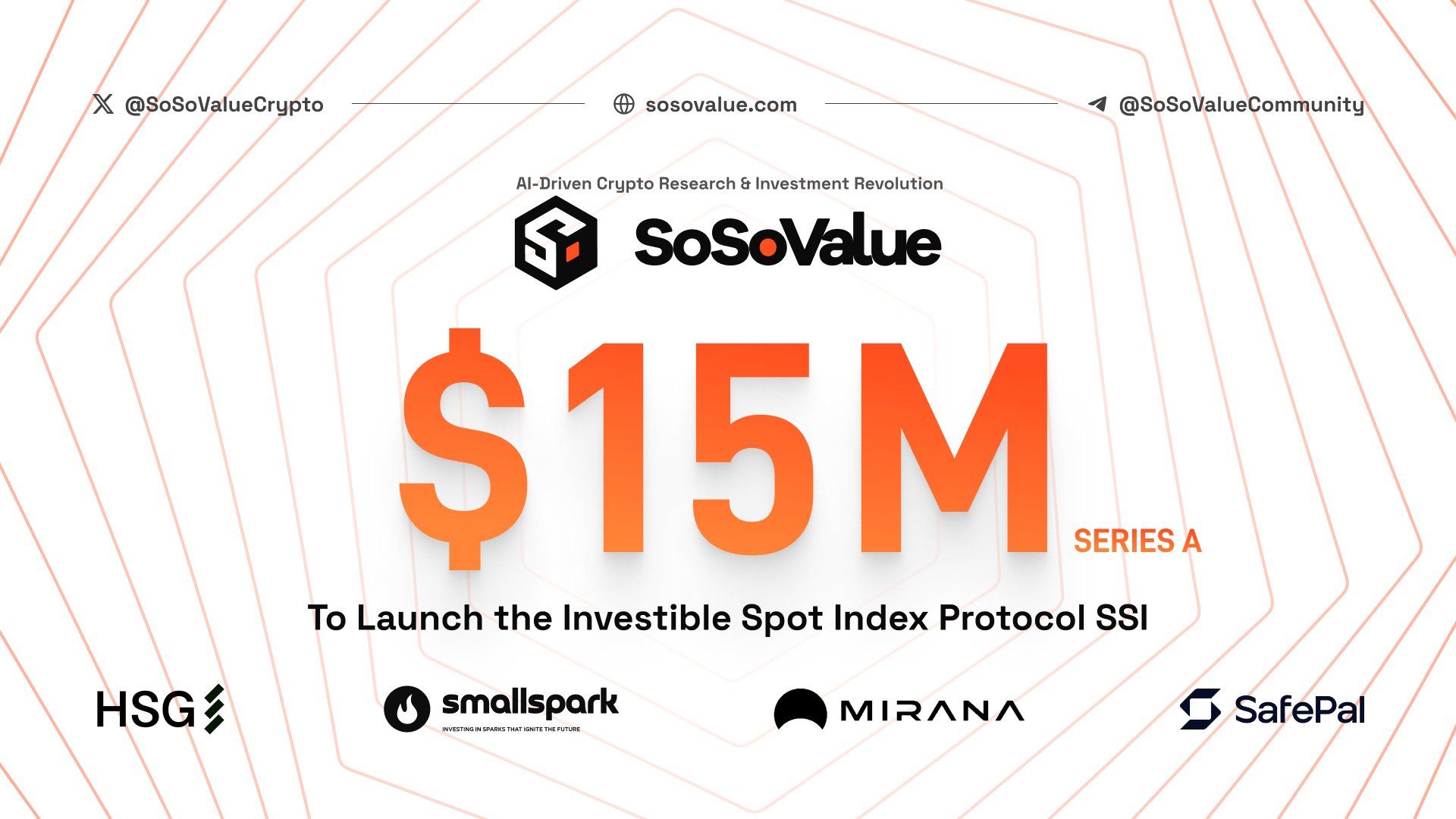 Thông tin vòng gọi vốn Serie A của SoSoValue. Nguồn: SoSoValue.