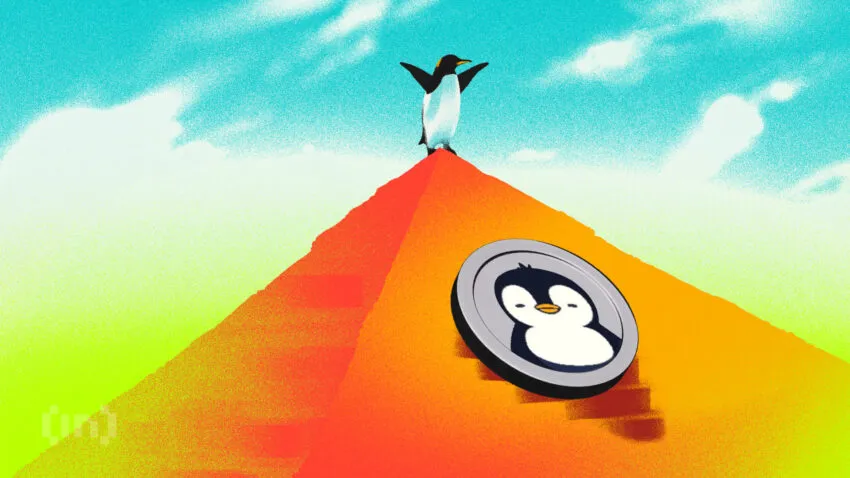 Pudgy Penguins (PENGU) tăng vọt 34%, tiến gần mức cao nhất trong ba tháng là 0.019 USD