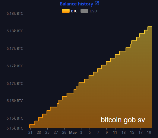 Danh mục Bitcoin của El Salvador