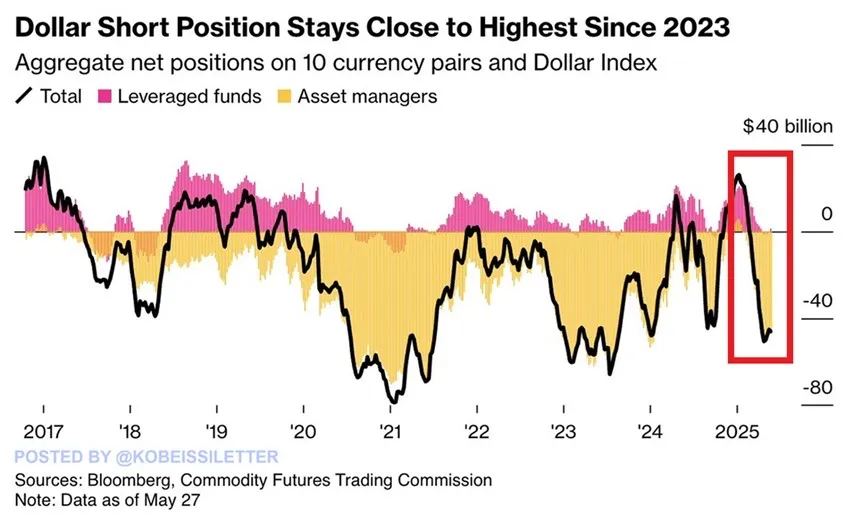 Investors Turn Bearish on the Dollar