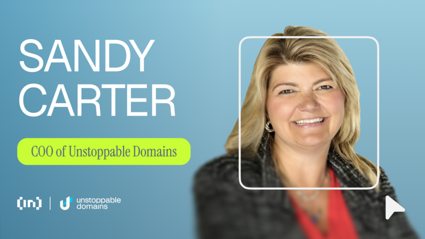 Sandy Carter về việc kết nối Web2 và Web3: Tương lai của tên miền với Unstoppable Domains